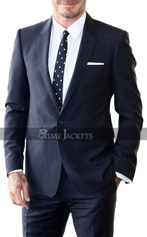 david beckham jacket replica|david beckham blue suit.